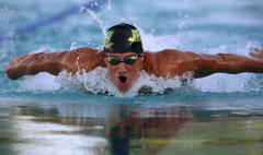olympic star ryan lochte earns fourth win at santa clara meet